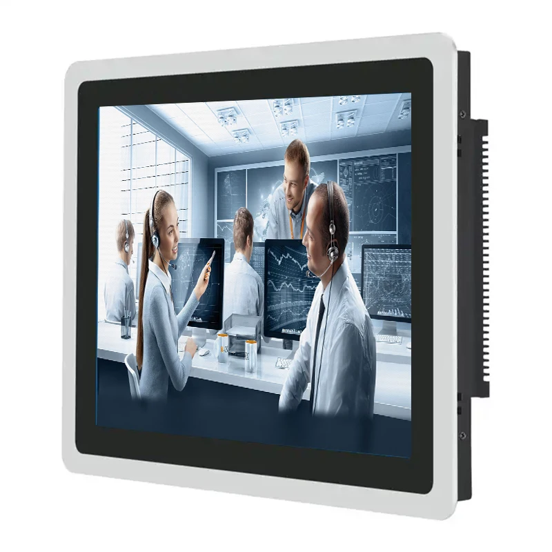 Wholesale Price All In One Industrial PC 17 Inch Capacitive Touch Screen Waterproof i3 i5 For Smart manufacturing And Mall