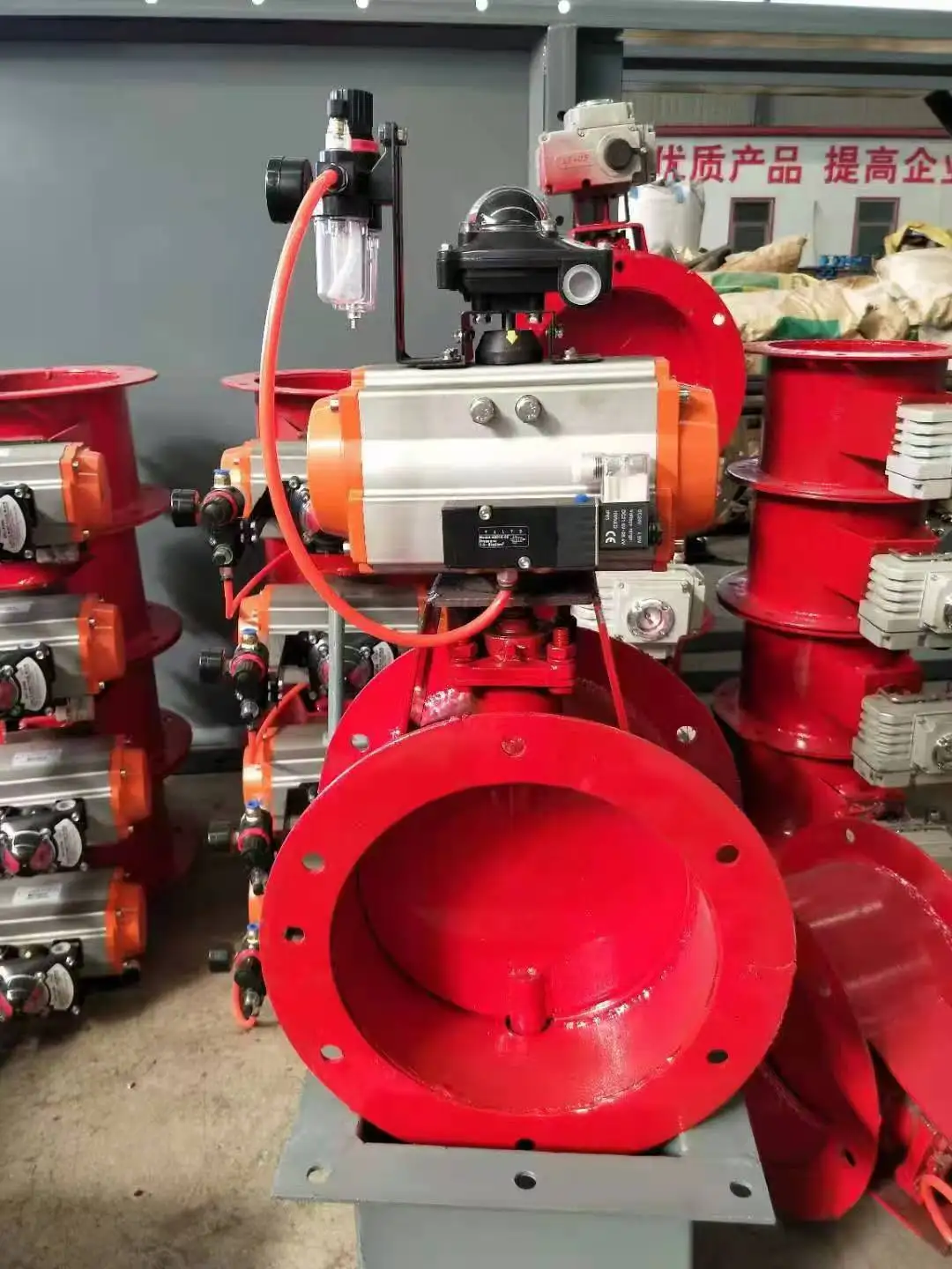 Manual rectangular air valve customized pipeline ventilation carbon steel butterfly valve flap valve