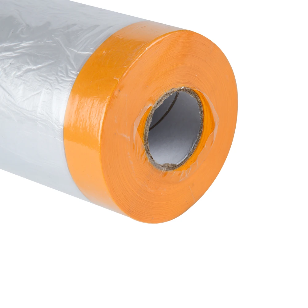 Pre Taped masking Film For Automotive Applications House/ Industrial Tape Masking Tape For Painting