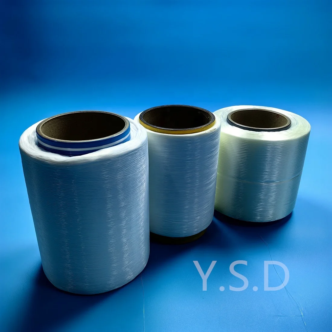 Top AA grade factory sales FDY 100 polyester mother yarn manufacturers filament yarn 240/12 semi dull raw white