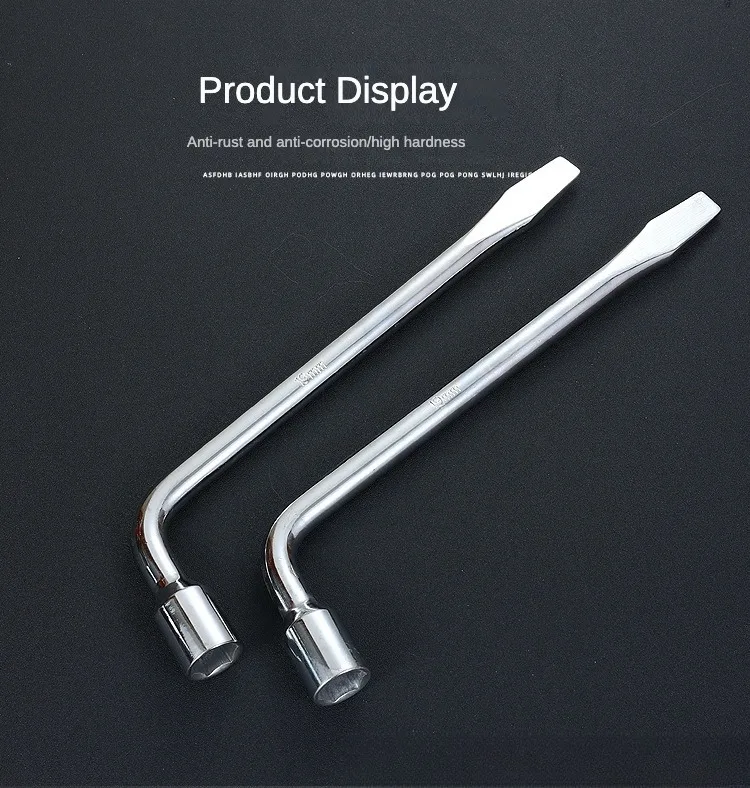 Factory Supply Disassembly Tire Precision L Type Socket Crowbar Security Key Allen Key Wrench