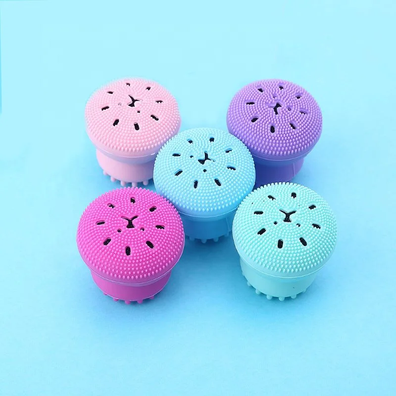 Food Grade Mini Silicone Facial Cleansing Brush