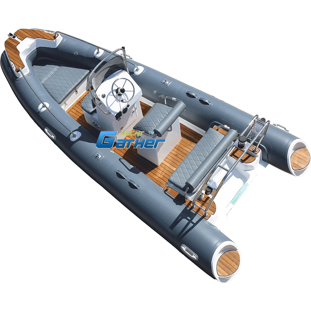 RIB520B Factory direct supply Rowing boat pontoon boat