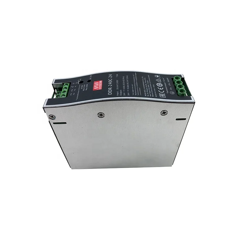 DC DC Converter Din Rail type 240W 110vdc to 24vdc 10a power supply DDR-240D-24