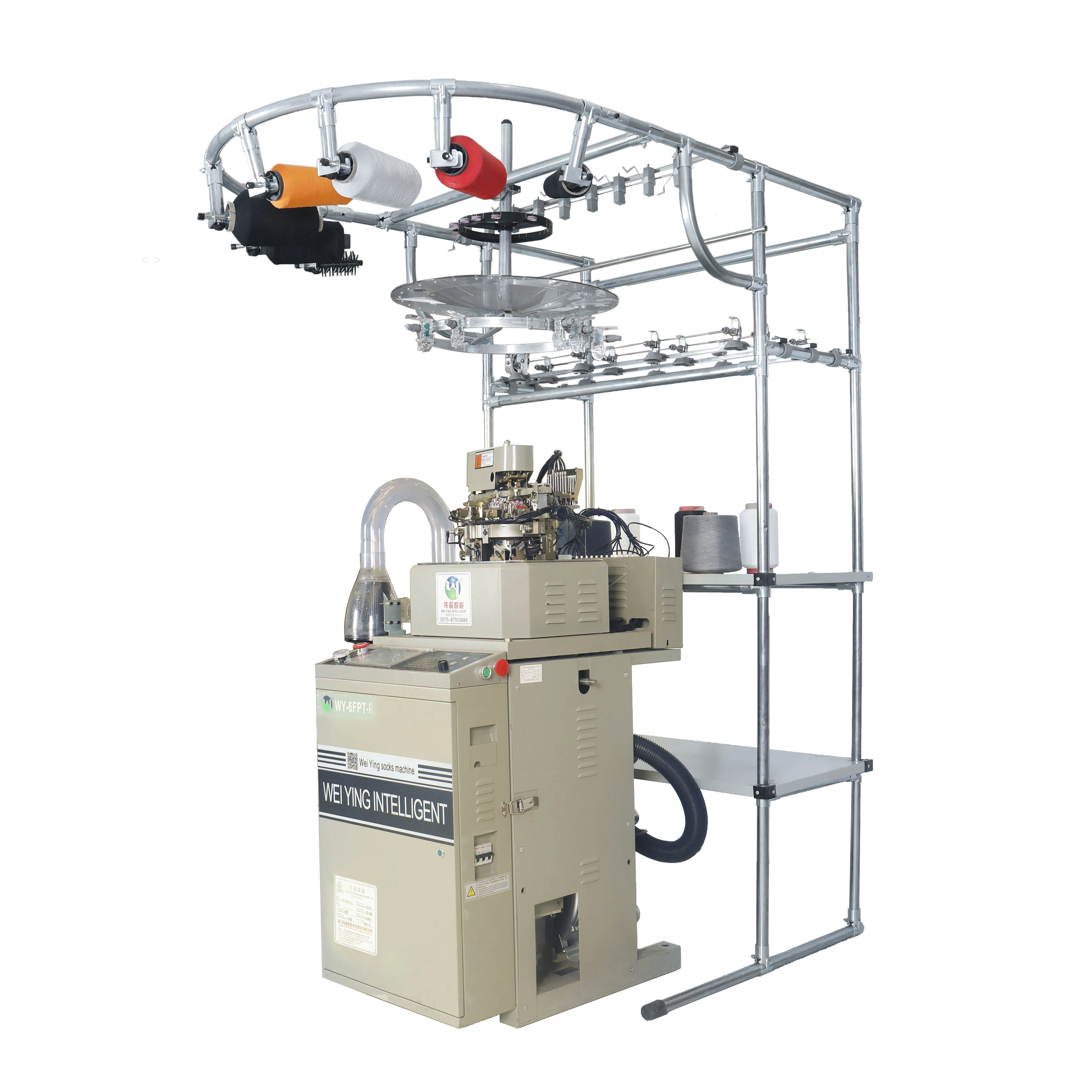 Fully Computerized  Invisible Boat Socks Terry Type Textile Making Machine