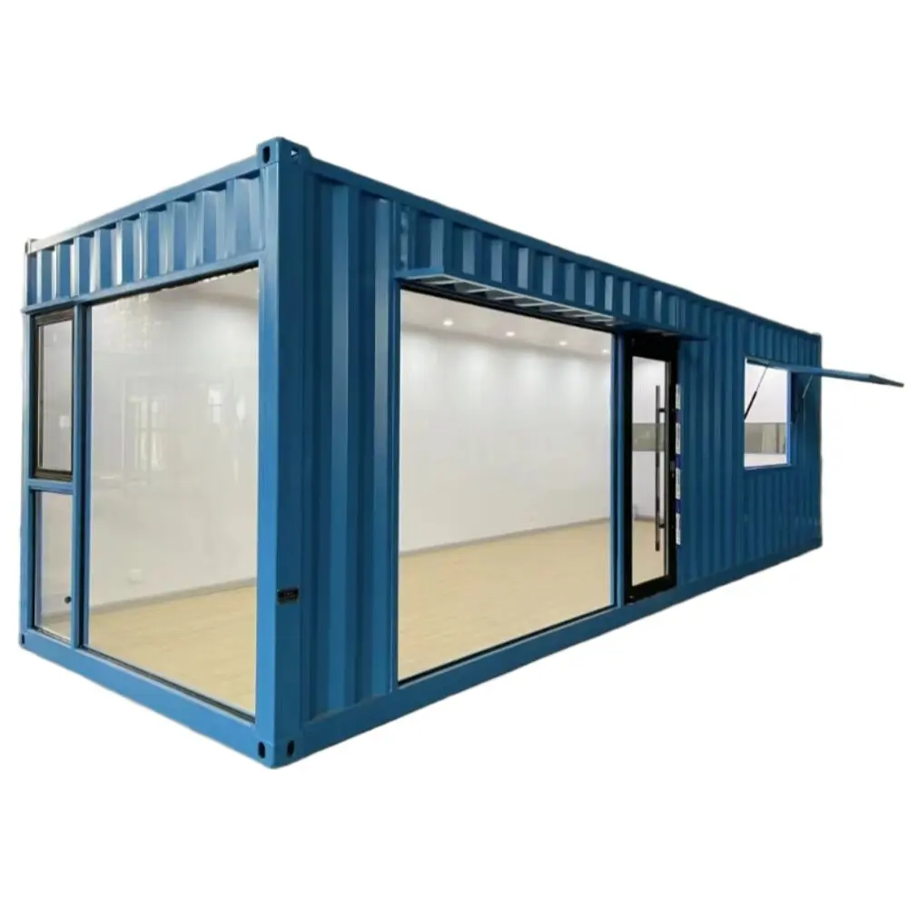 Mobile folding containers can be used for temporary housing and warehouses, and our company accepts customized decoration