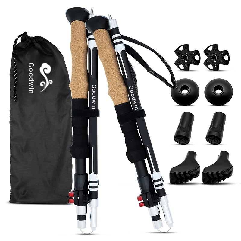 Factory Direct Sale Price Folding Quick Lock Hiking PolesTrekking Poles