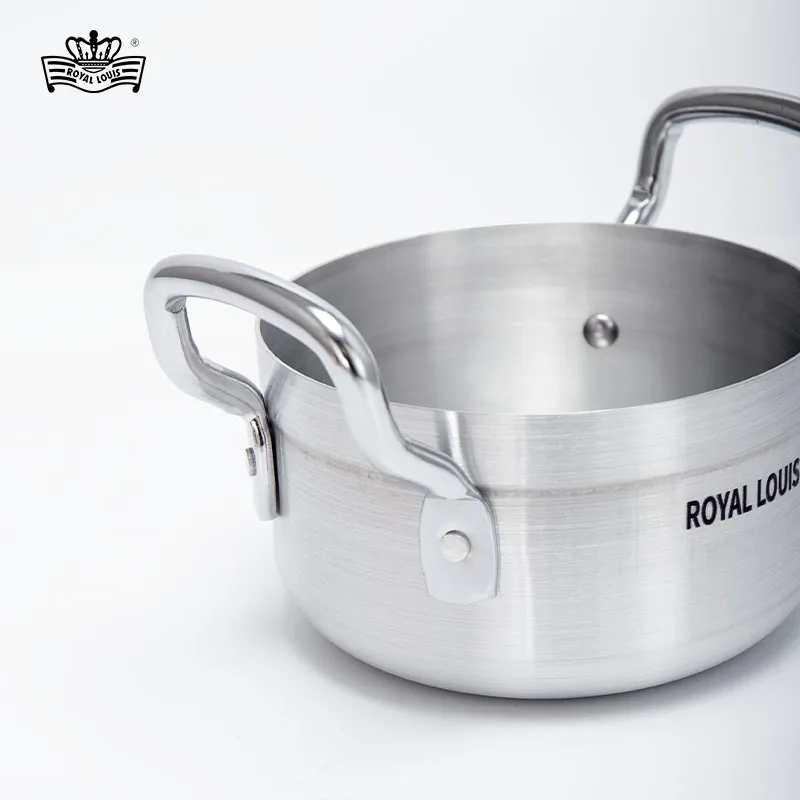 African Style Aluminium Alloy Cooking Pot Hot Selling 7pcs Aluminum Pots Set Kitchen Utensil Cookware Sets