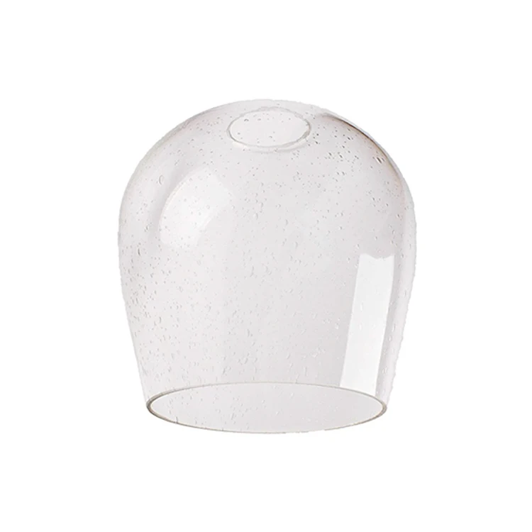 Supply Clear Round Ball Glass Lamp Shade Small Bubble Seed Glass Lamp Shade for Pendant Lighting Fixture Replacement