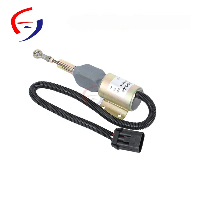 Solenoid Valve Flame-off Switch For Cummins 3990770 3990771 Sa-4931-12 12v Diesel Engine Fuel Shut Off 3990770