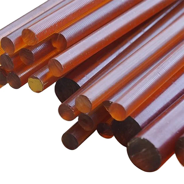 Enginering plastic rod Ultem 1000 High Density Strong 10mm - 80mm Polyetherimide ULTEM rod PEI bar sheet