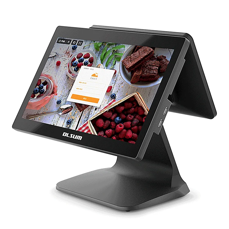DLSUM-TP pos машина с сенсорным экраном Windows & Android OS точки продажи Inter Core CPU кассовый аппарат