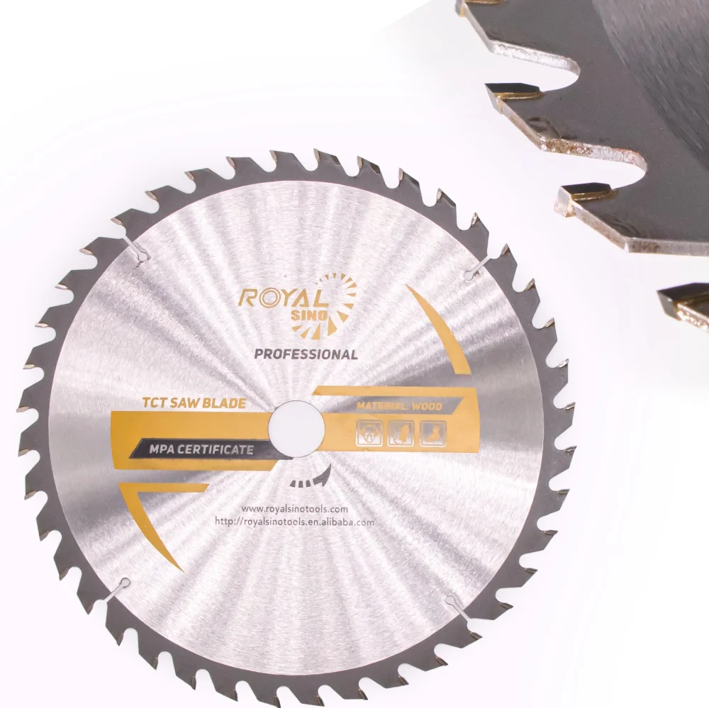 Royal Sino Tungsten Carbide TCT Circular Saw Blade Types For Wood Cutter Blade 9inch 60teeth