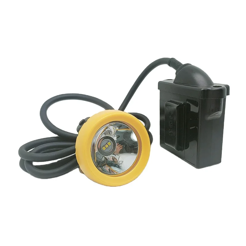 Kl5lm Led Coal Mine Corded Cap Lamp, Explosion Proof Industrial Mining Headlamps, Li-Ion Battery Rechargeable Mining Lights