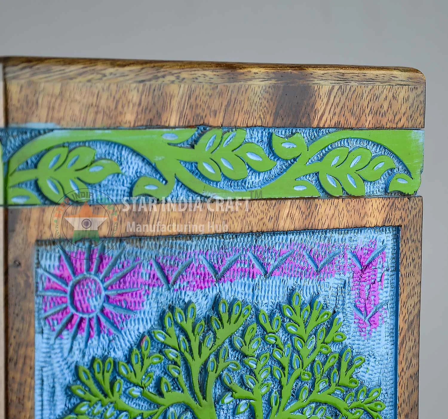 Wooden pet urns cremation ashes container - Handcrafted Funeral Urns