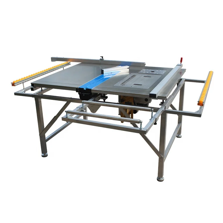 Industrial vertical circular saw Mini portable folding sliding panel saw table for woodworking