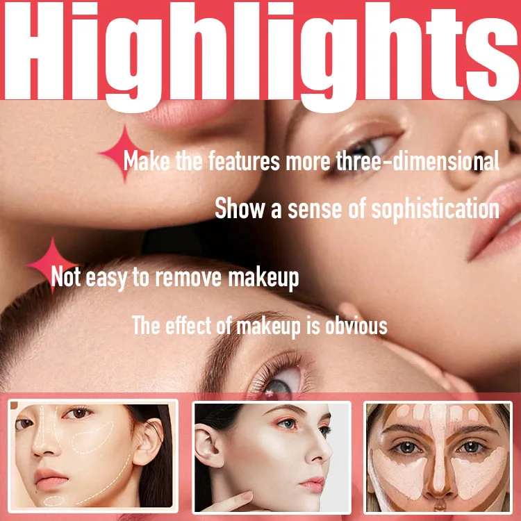 Private brand Fairy Shimmer liquid highlight waterproof body and face highlight DIY color custom logo