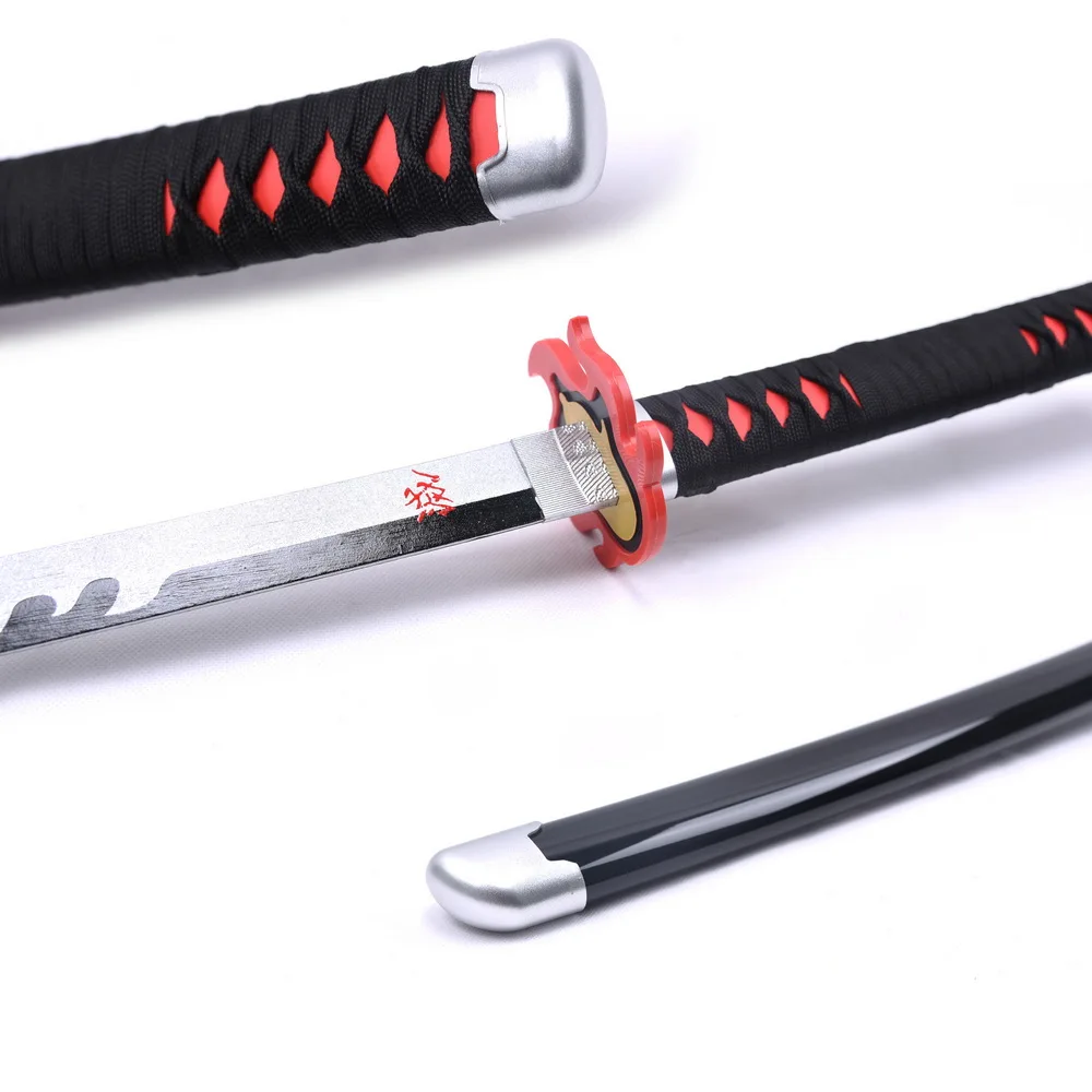 104cm Katana Sword Anime Bamboo Blade Sword Cosplay Anime Sword Bamboo For Demon Slayer Kamado Tanjiro