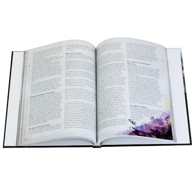 Print On Demand Custom Cheap Publishing Services Soft Cover Paperback Hardcover Board Kids Children Elf Fairy Book Printing