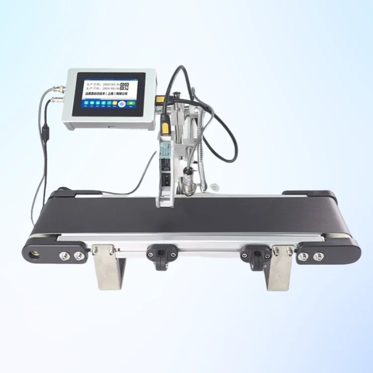 Best Newest Online Inkjet Printer For Logo Text Qr Code Bar code Number Printing Machine With Ink Cartridges