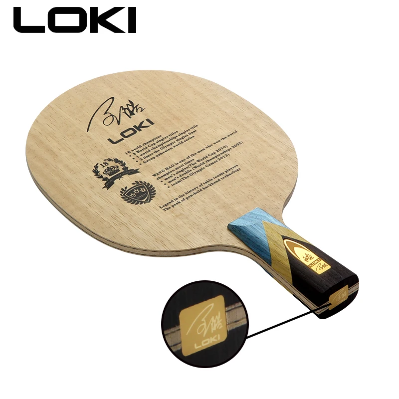  LOKI Оптовая Продажа Лучшая цена Wang Hao Honor настольный теннис лезвие
