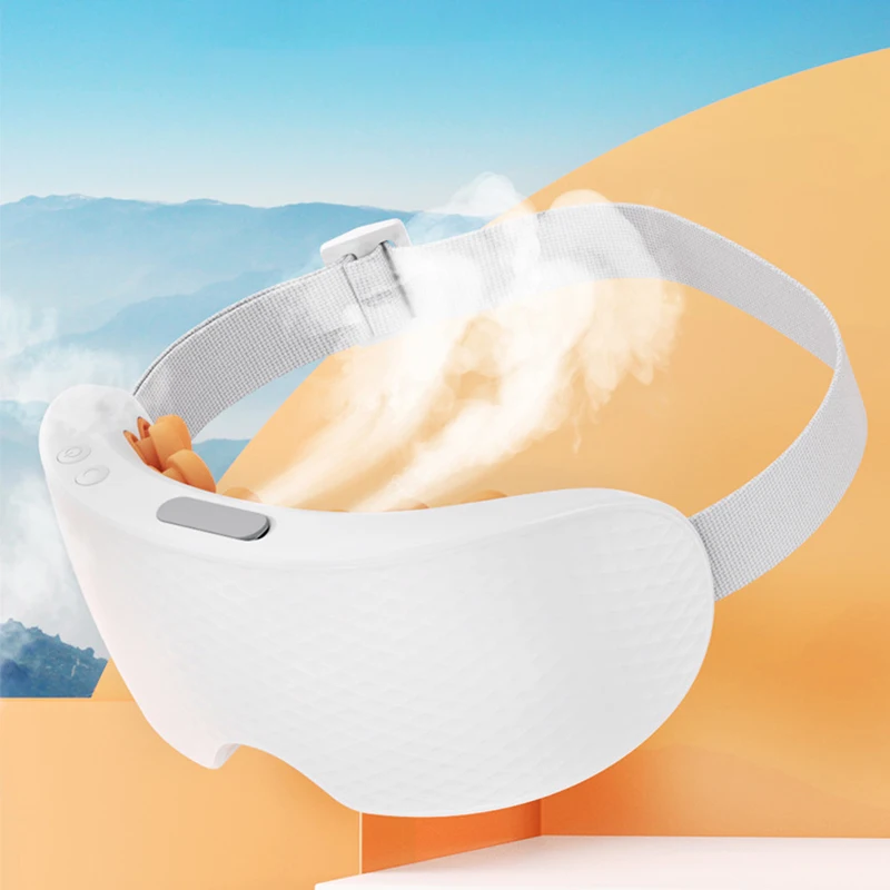 Four Eye Protection Modes Voice Broadcast Eye Care 15 Min Smart Timer Steam Hot Eye Mask Massager Sleeping Device