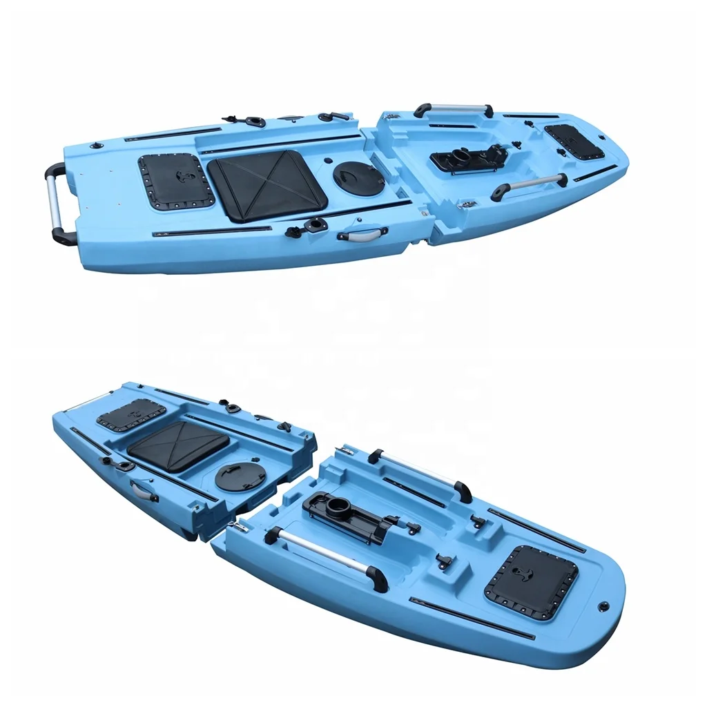 Vicking 2 Person Modular Fishing Kayak Three Section Pedal Drive 14.5 Ft 2 Seat Kayak 3 Years Canoe Kayak for 2 People