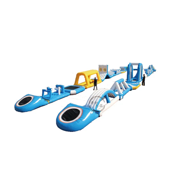 Heavy duty inflatable sea water park amusement equipment