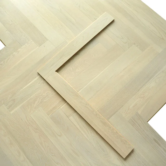 Factory direct price ab grade oak herringbone wood flooring for office