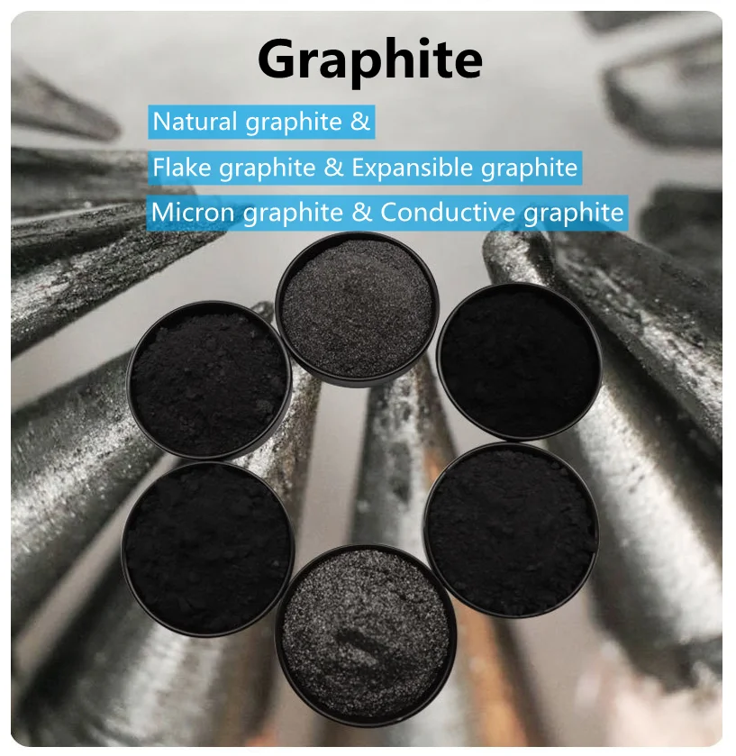 Natural graphite powder 99.99 with 5-10 micro for shielding
