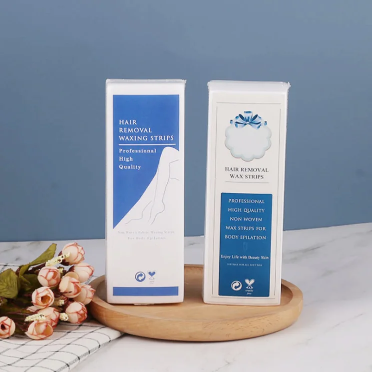 
custom brazilian disposable waxing strips hair remove facial wax paper and wax for sale 