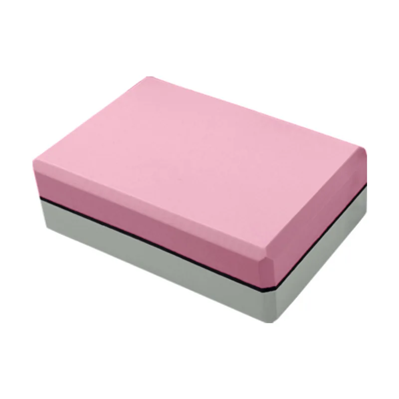 Premium Quality Eco- Friendly Anti-Slip EVA Double Color Yoga Block  Recycling Foam Brick