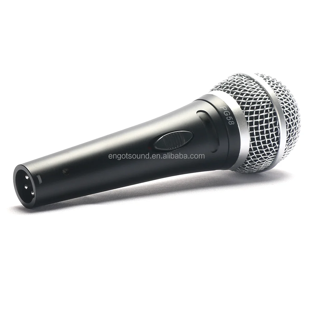 PG58  professional wired handheld dynamic audio vocal microphone  for karaoke KTV STAGE SPEAKER