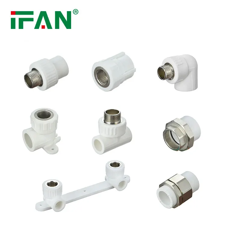 IFAN Hot Selling plumbing fittings names and pictures ASTM F2389 Pipe Fitting 1/2 Inch 3/4Inch 1Inch Plumbing Fittings