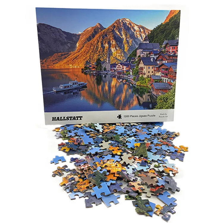 High Quality Cardboard Jigsaw Puzzle  Educational Toy Puzzle Games Educational Jigsaw Puzzle