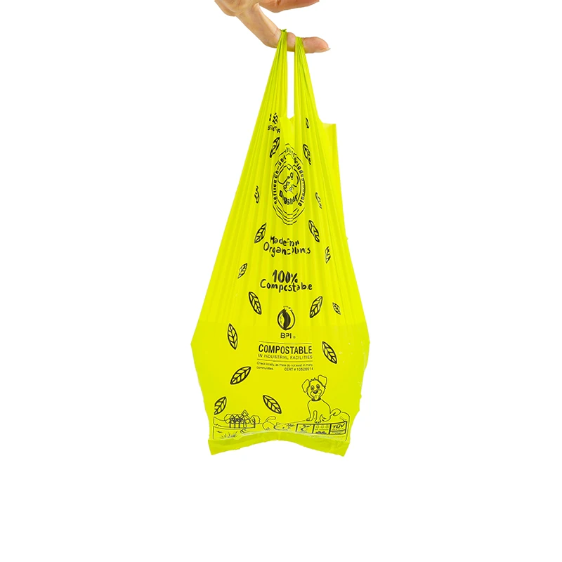 Wholesale Biodegradable poop Bags to Collect Poop Plastic Compostable Pack Dog Waste Eco friendly Dog Poop Bags