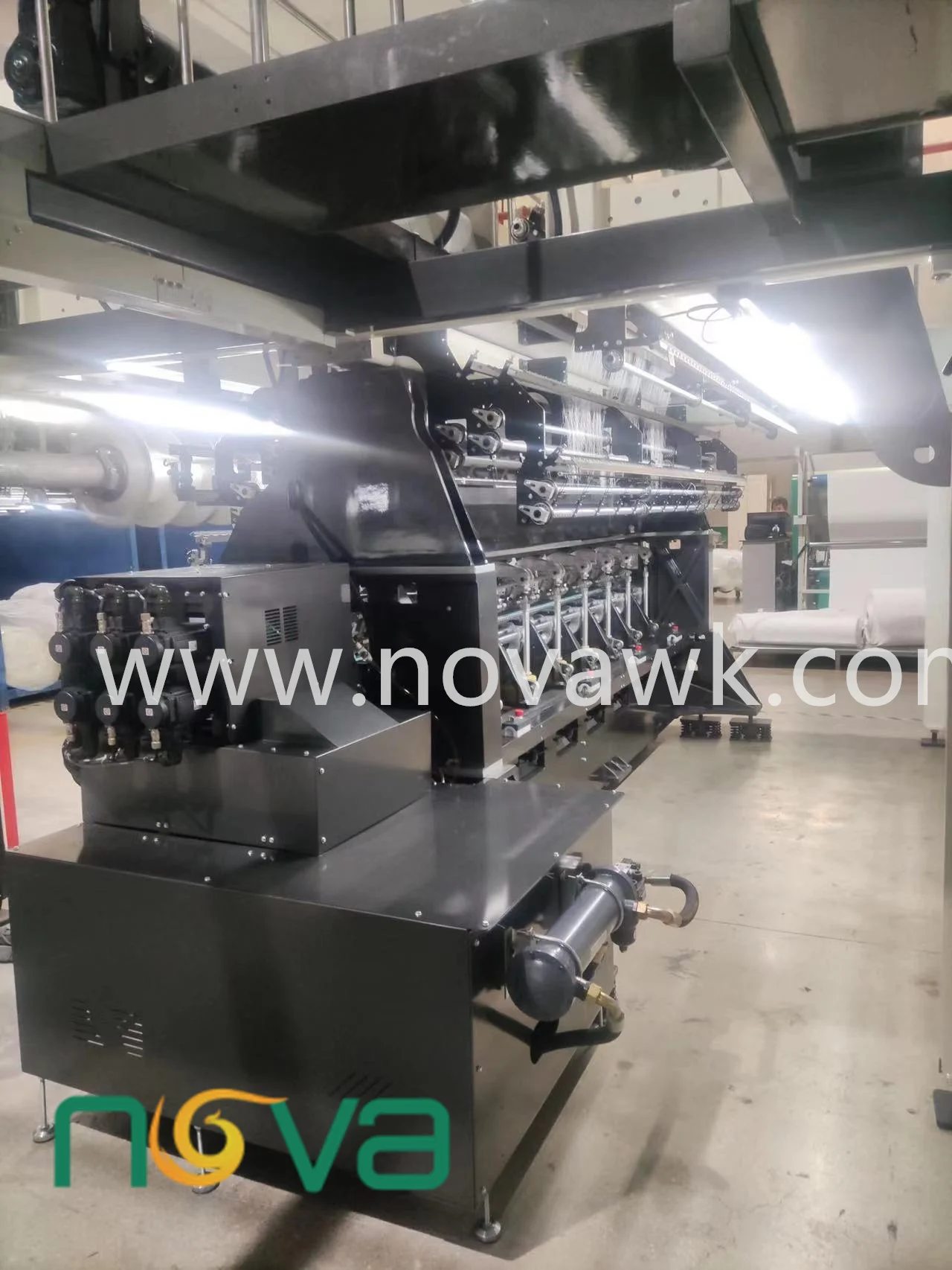 CUSTOM-MADE  NRS6 Professional Raschel Textile Machine Warp Knitting machine