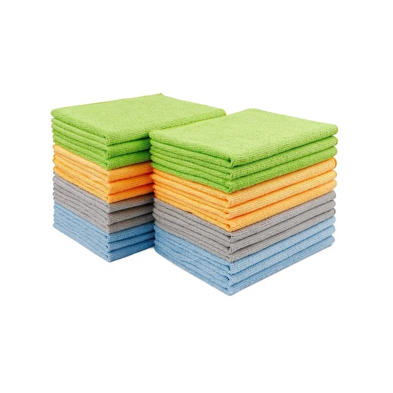 Microfiber Towel for Car Cleaning 80% Polyester 20% Polyamide Microfiber Cleaning Towel Automotive Kitchen Washing