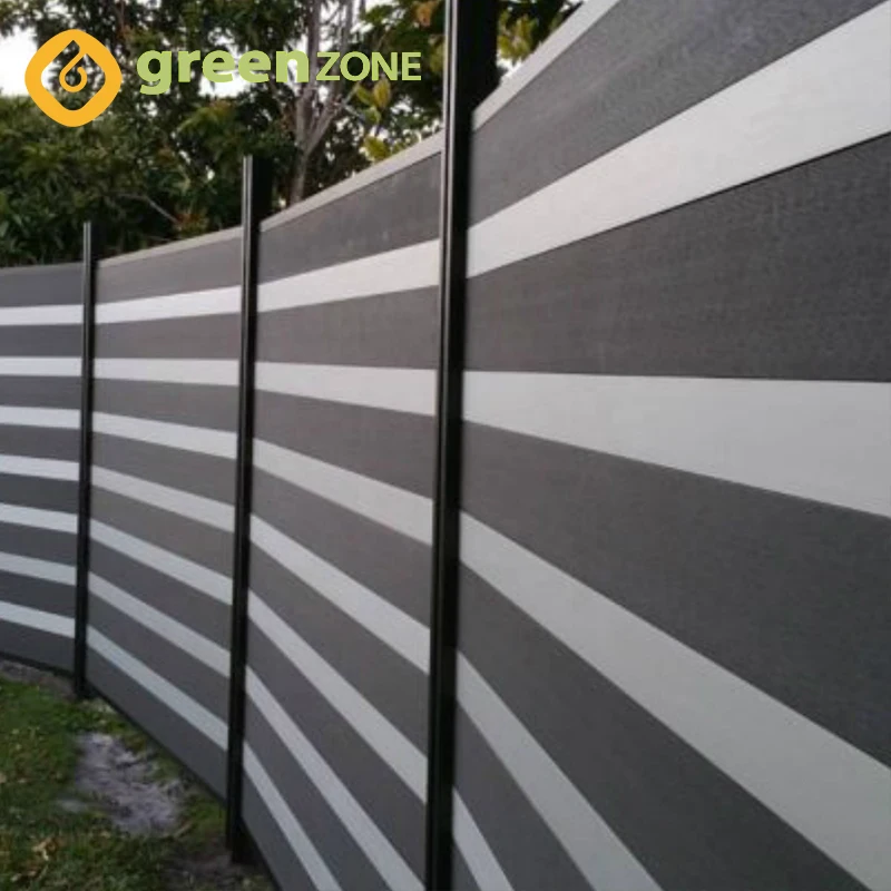 Garden Decoration Fence Plastic Moulds Modern Metal Wpc Fence