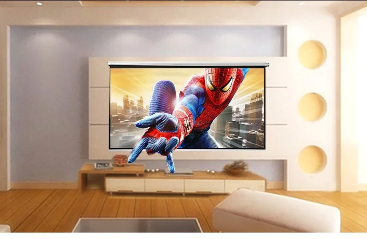 120 дюймов портативный наружный проектор экран для офиса/школы/домашнего кинотеатра/наружного кино