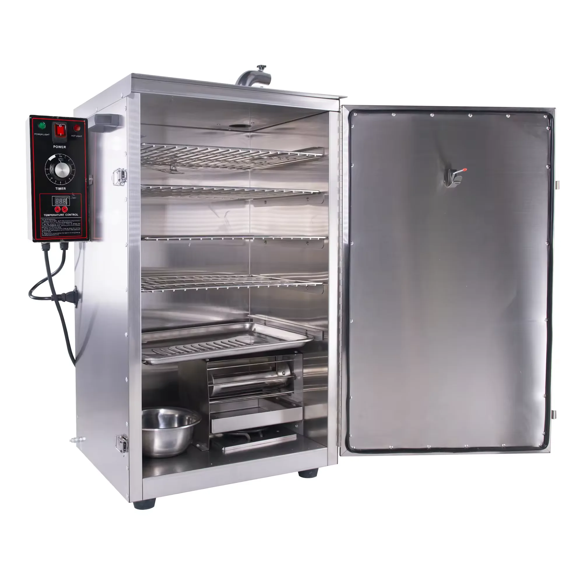 stainless steel 5-layer electric smoker for meat/ham and sausages HJ-DSH-S20B
