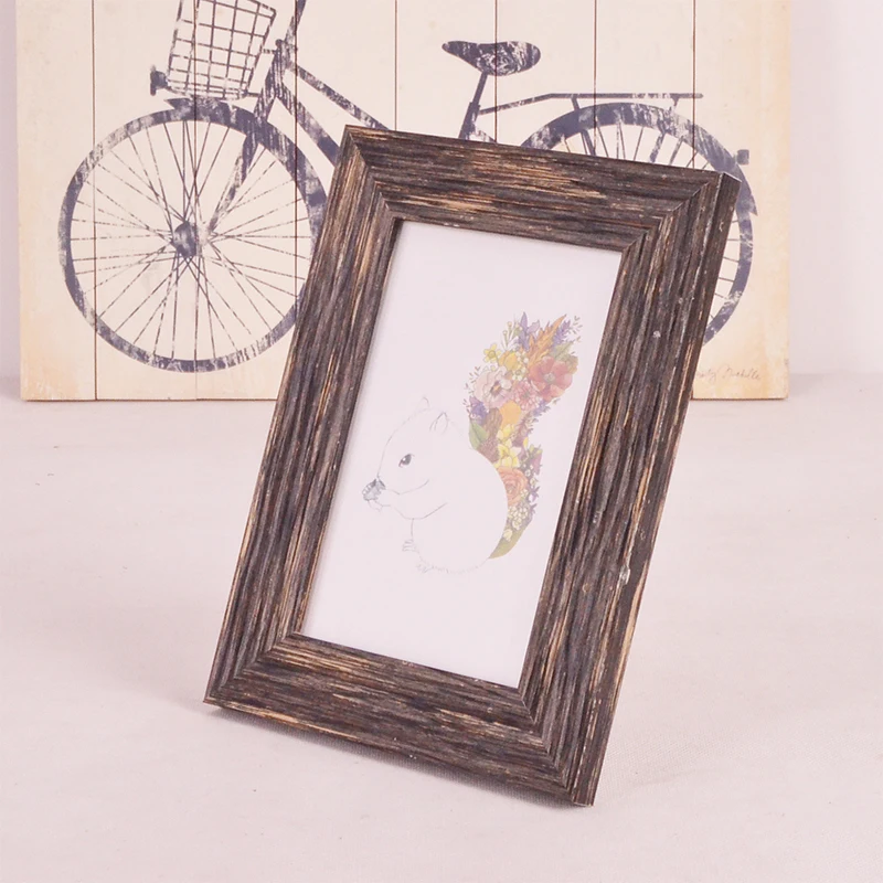 
Retro Decoration Online Photo Frame Art Wooden Photo Frame DIY Home Decoration 