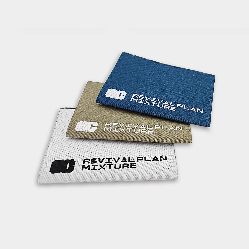 woven sewing labels custom logo tag woven care and wash label