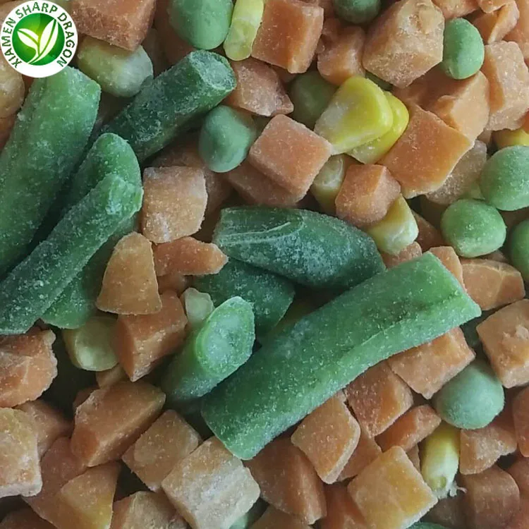 Bulk wholesale distribute IQF Production line price bulk frozen mixed vegetables from china