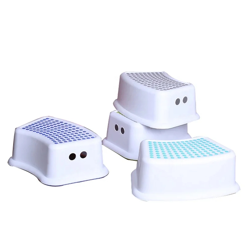 cheap plastic Child Toilet stool plastic stackable child step stool for kids