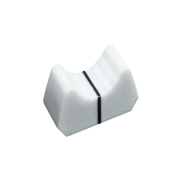 Plastic double colored switch button cover push button cover for audio control device as mixer adjust sound channel press-button