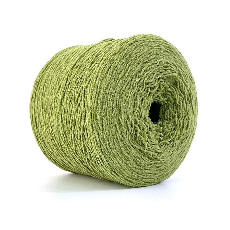 ZENGLONG textile wholesale colorful 100% polyester machine yarns fancy crochet 1/4.5Nm matte chenille yarn for DIY knitting