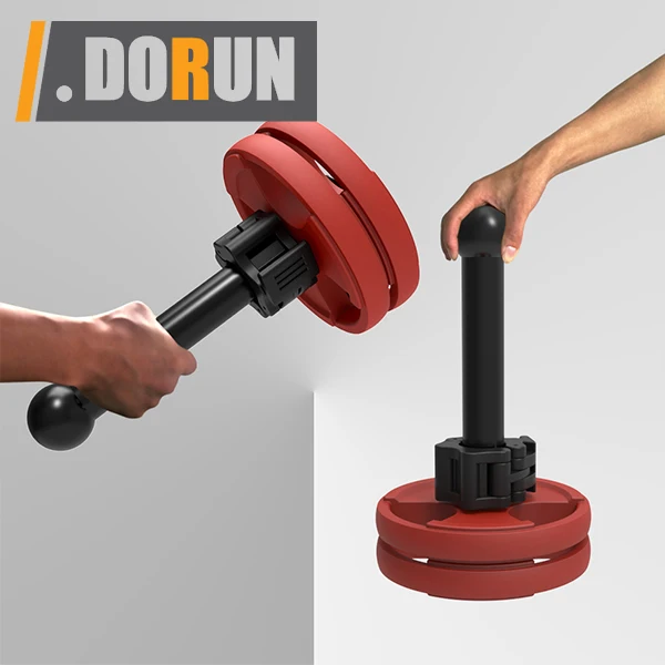 Adjustable Fitness Powder Coating Hammer Steel Mace Bell Persian Meel Hammer bar with collar lock for Arm Wrestling Training