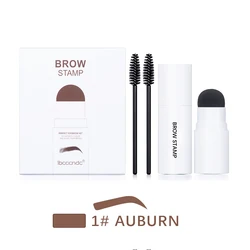2022 One Step Eyebrow Stamp Set With Stencil and Brush soap Magic Brow Stencil Eyebrow Brush Enhance Cosmetics Eyebrow Gel Tint
