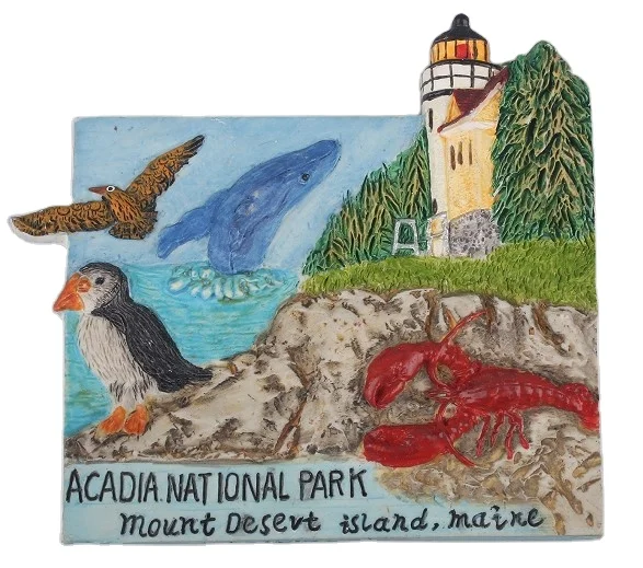 Custom 3D Toronto Canada tourist souvenir hand painted polyresin fridge magnet countries fridge magnets